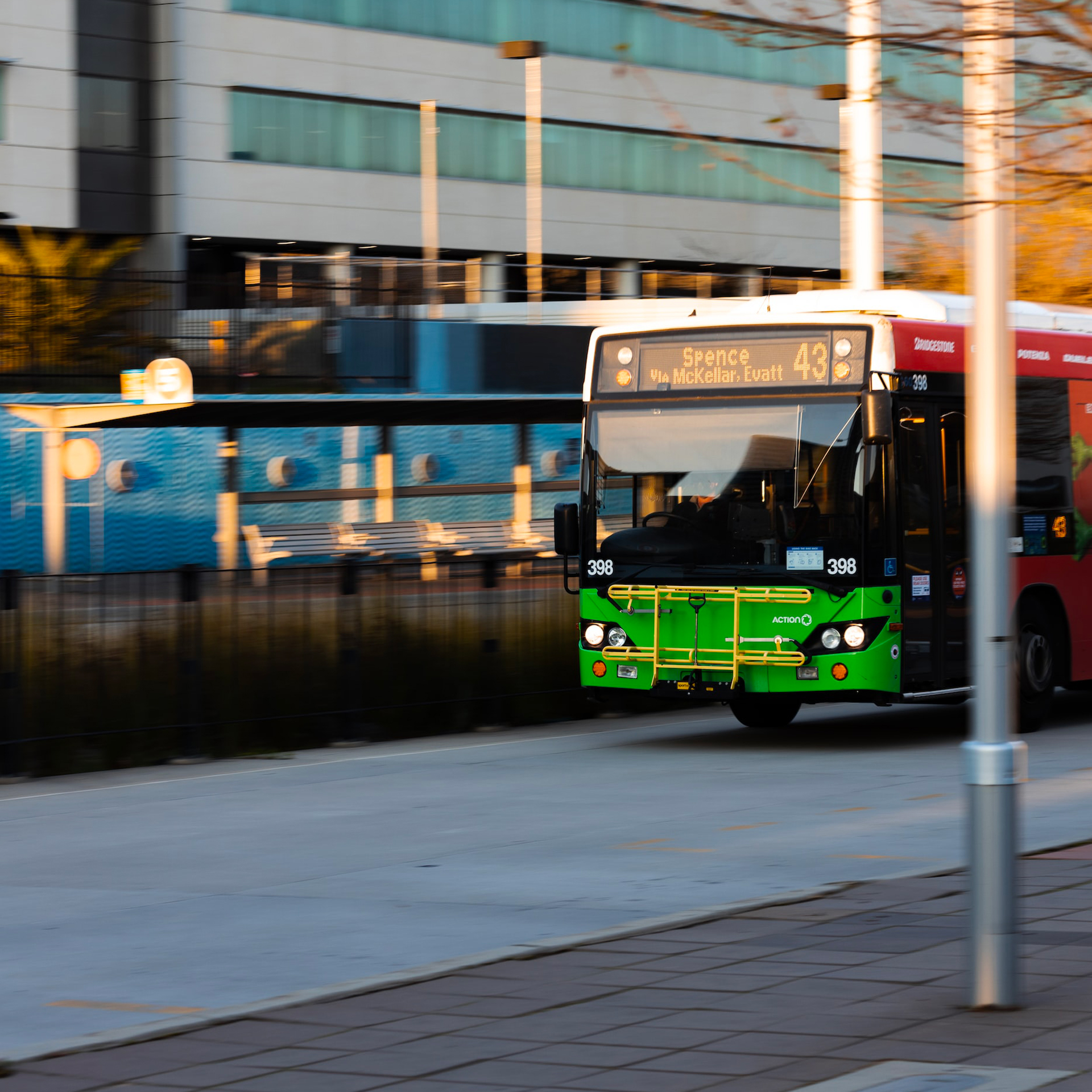 bus green